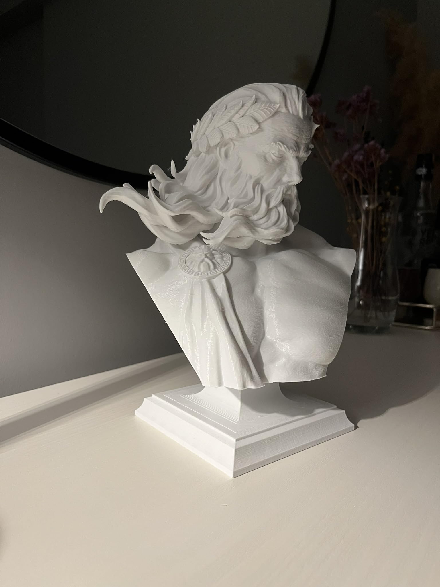 Amazon.com: Generic Zeus Statue, Greek Mythology God Zeus Bust